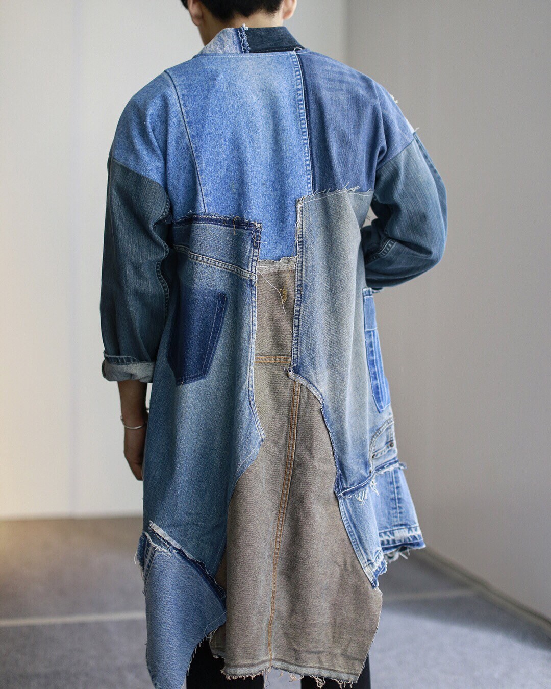 FirstEditionDesign Denim Crazy Patchwork Jacket