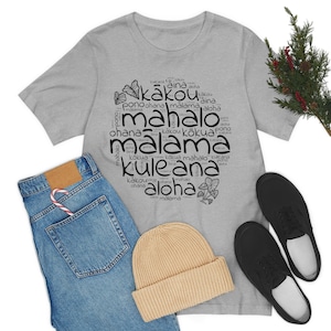 Hawaiian Kuleana T-Shirt, Unisex Jersey Short Sleeve Tee