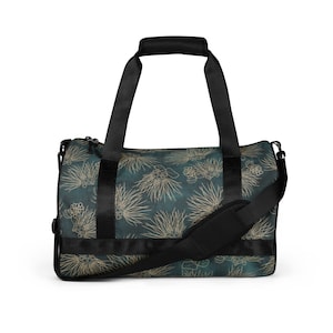 Ohia Lehua Hawaiian Print Gym Bag | Duffle Bag