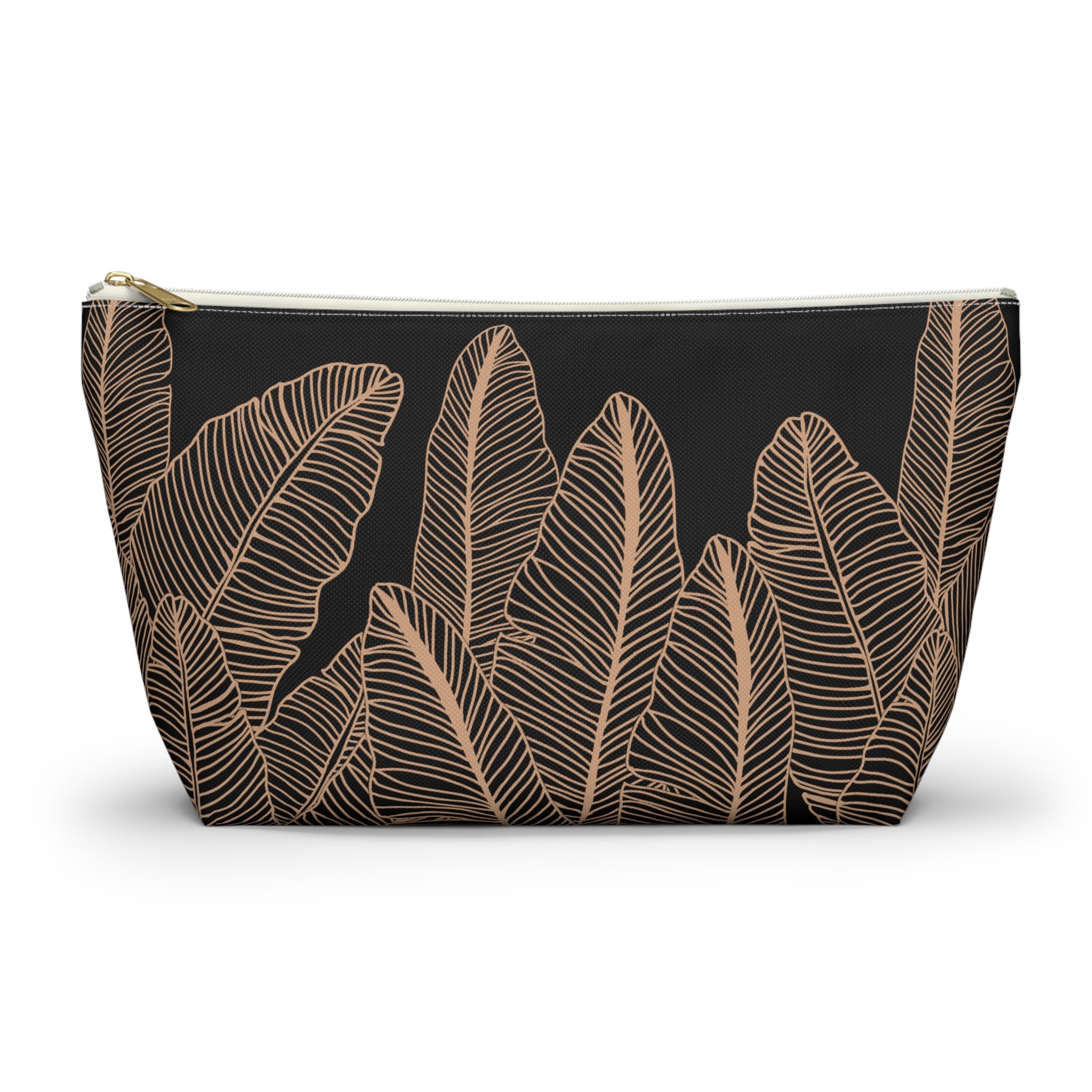 Pencil Holder Pouch Banana Leaf Pencil Case for Her Pattern Pencil