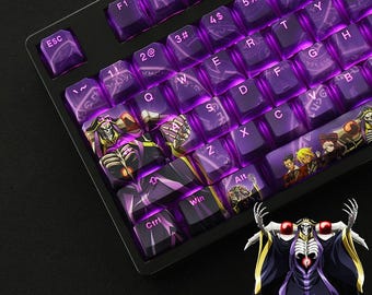 Overlord Keycaps 108 Key PBT OEM Profile Set