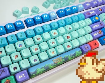 Stardew Valley Keycaps 120 Key MOA Profile PBT Set