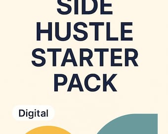 Pacchetto di avvio per attività secondarie / Guida per fare soldi in PDF / Oltre 20 idee imprenditoriali / Guida passo passo per ottenere guadagni