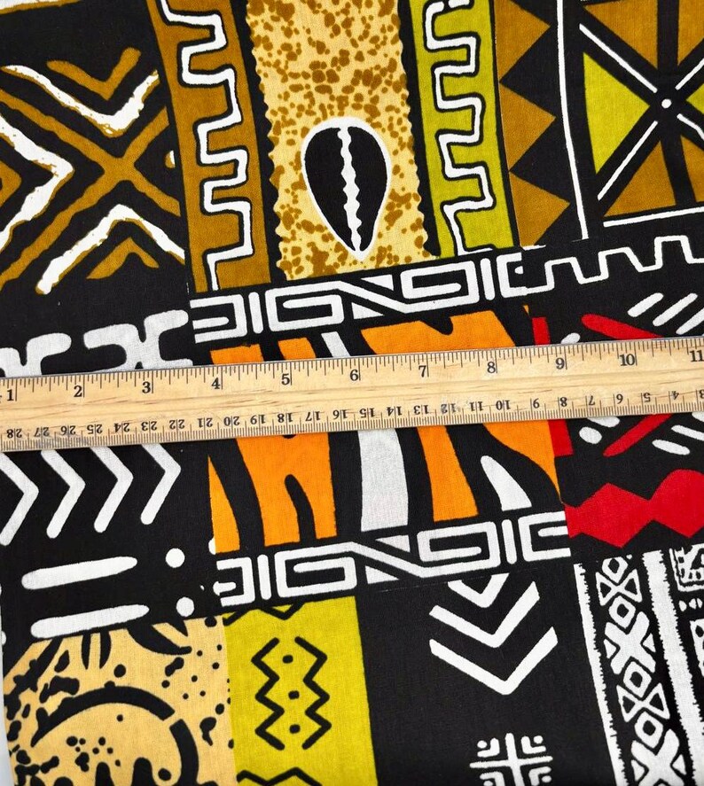 Ankara Geometric 100% Cotton Fabric - Etsy