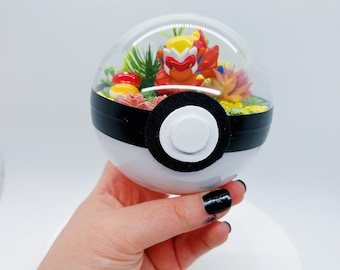 LIGHT UP Infernape Terrarium Pokeball