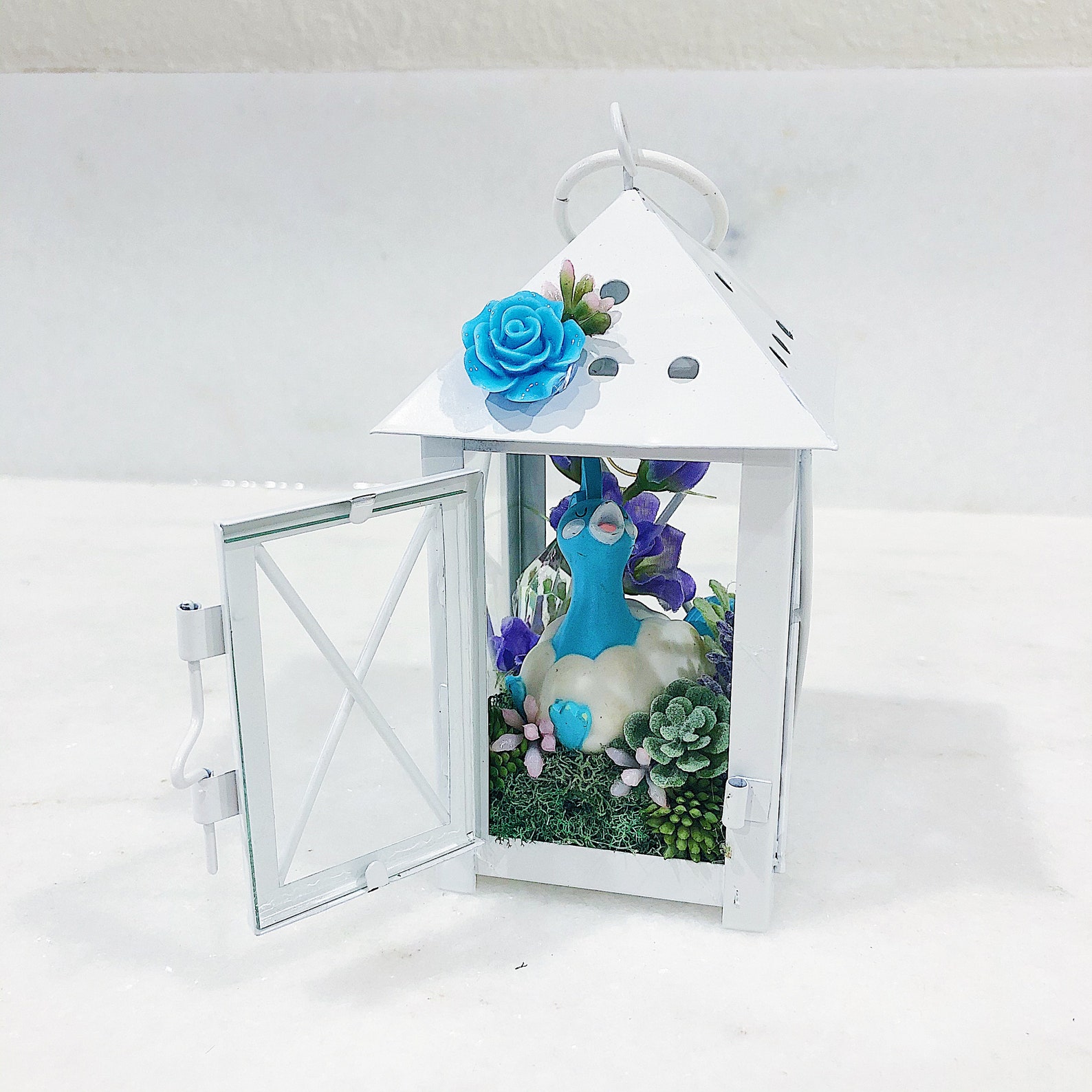 Pokémon Altaria Licht Terrarium Feen Garten Laterne Etsy