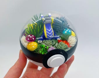 LIGHT UP Miraidon Pokeball Terrarium
