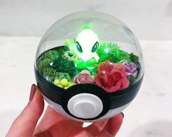 Celebi Light Terrarium Pokeball