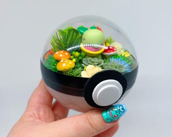 LIGHT UP Turtwig Terrarium Pokeball