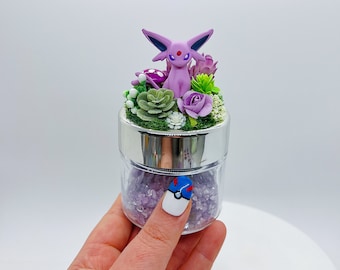 Espeon Terrarium Jar