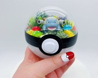 LIGHT UP Blastoise Terrarium Pokeball