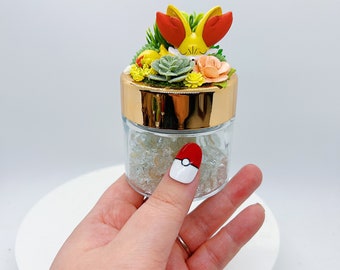 Fennekin Terrarium Jar