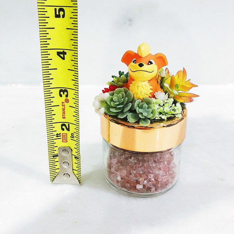Growlithe Pokemon Terrarium Jar
