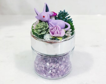 Espeon Terrarium Jar