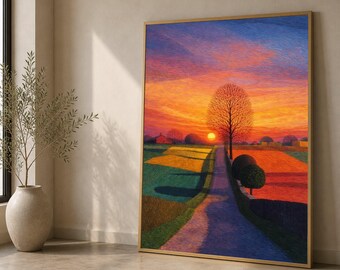A Bigger Splash Art Print | David Hockney Wall Decor