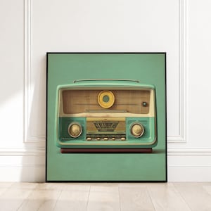 Antique Art Deco Radio - Etsy
