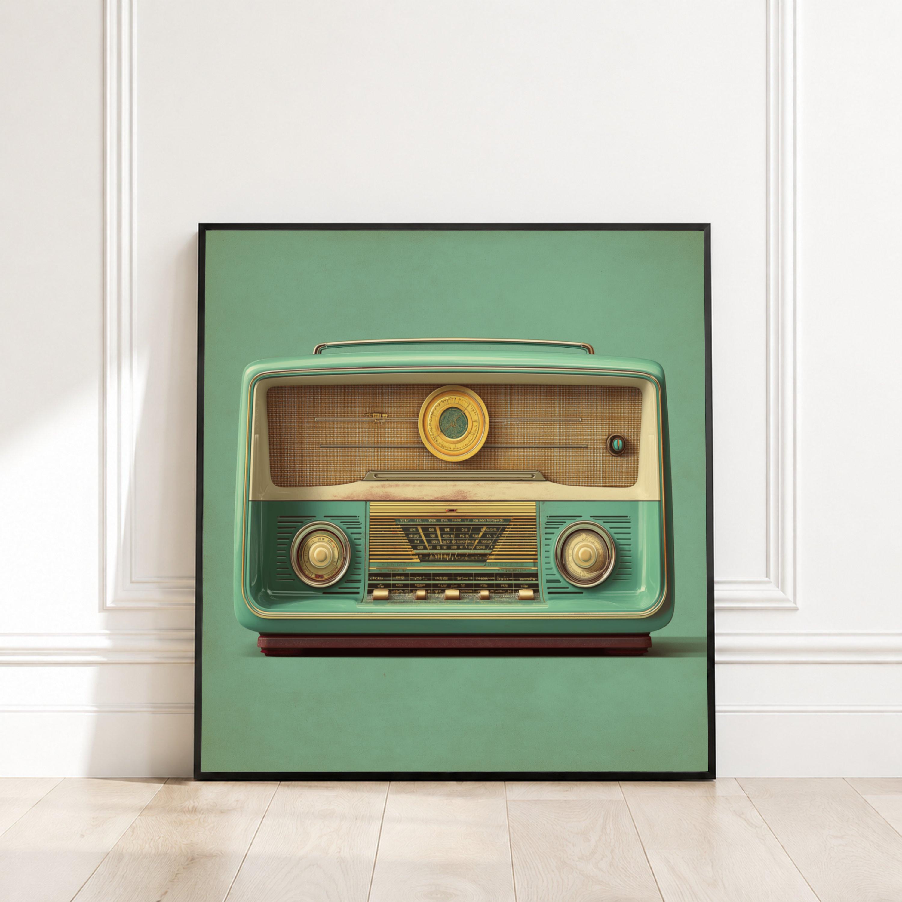 Antique Art Deco Radio - Etsy