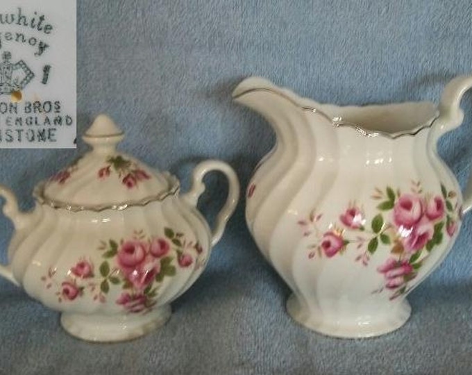 Johnson Brothers snowhite Regency Large Cream & Etsy