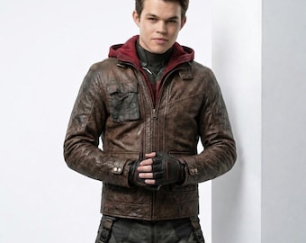 Jason Todd Red Hood Jacket – Titans Cosplay DC Comics Superhero Jacket
