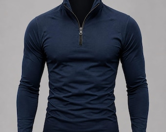 Resident Evil 9 Leon Kennedy Quarter Zip Sweatshirt Cosplay Fleece Pullover.