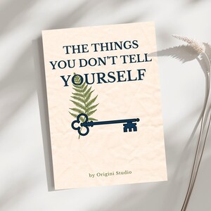 30 Day Self-Growth Journal | Daily Reflection Digital Workbook (PDF)