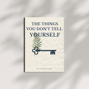 30 Day Self-Growth Journal | Daily Reflection Digital Workbook (PDF)