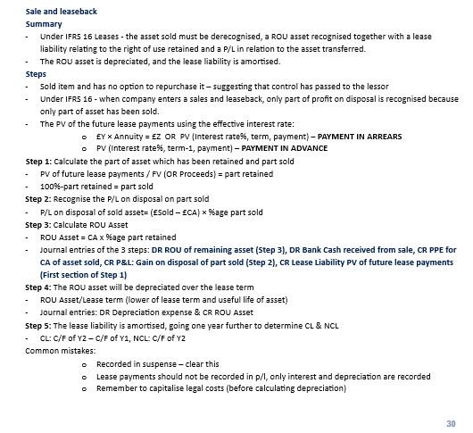 ICAEW CR Open Book Notes | ACA Corporate Reporting | Advanced Level ...