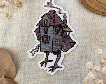 Baba Yaga’s House Sticker