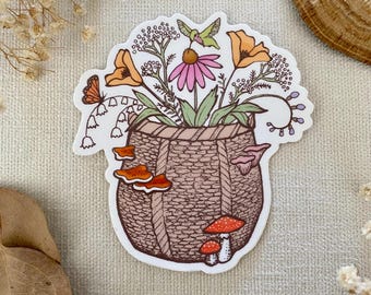 Forager’s Basket Sticker