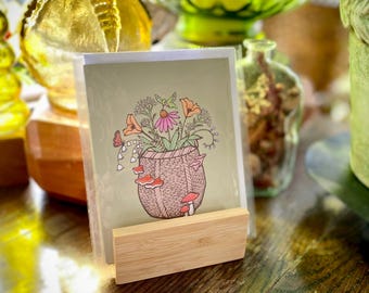Forager's Basket Blank Card
