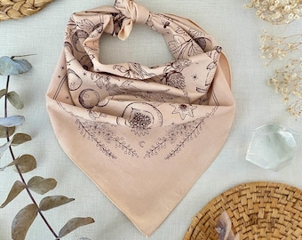 Bandana | Lady Herbs | Tea-Dyed