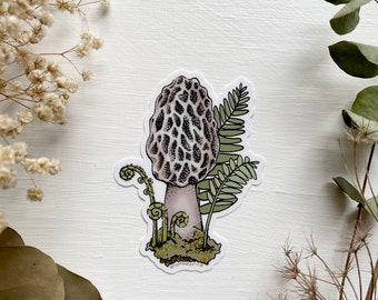 Morel Mushroom Sticker