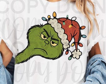 Retro Christmas Characters PNG: Vintage Sublimation Design (Digital Download)