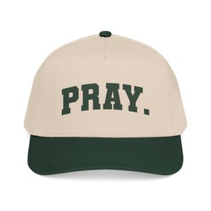 Pray Baseball Cap | Christian Hat Religious Lettering | Faith Gift Cap