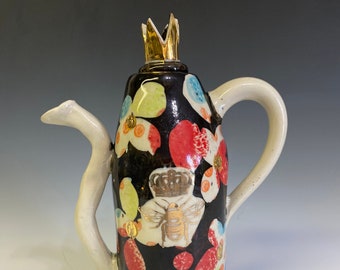 Handmade Pottery Teapot, Ceramic Teapot