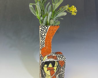 Vase for Flowers, Unique Vase