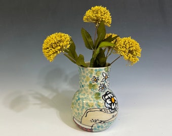 Ceramic Vase, Pop Art Vase