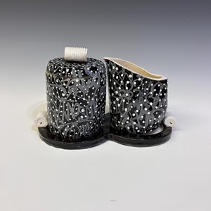 Handmade Ceramic Cream and Sugar Set
