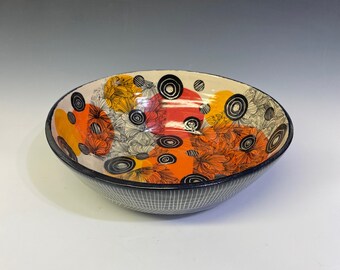 Large Serving Bowl, Handmade Ceramic Bowl