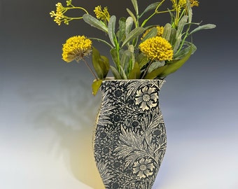 Gift Vase, Handmade Ceramic Vase