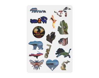 Michigan inspired Temporary Tattoos, Great Lakes, Nature, and more. Multiple options