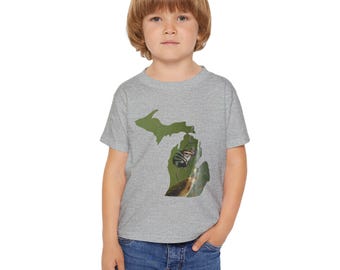 Michigan Spider Kids T-shirt | Love Bugs. Multiple color options.