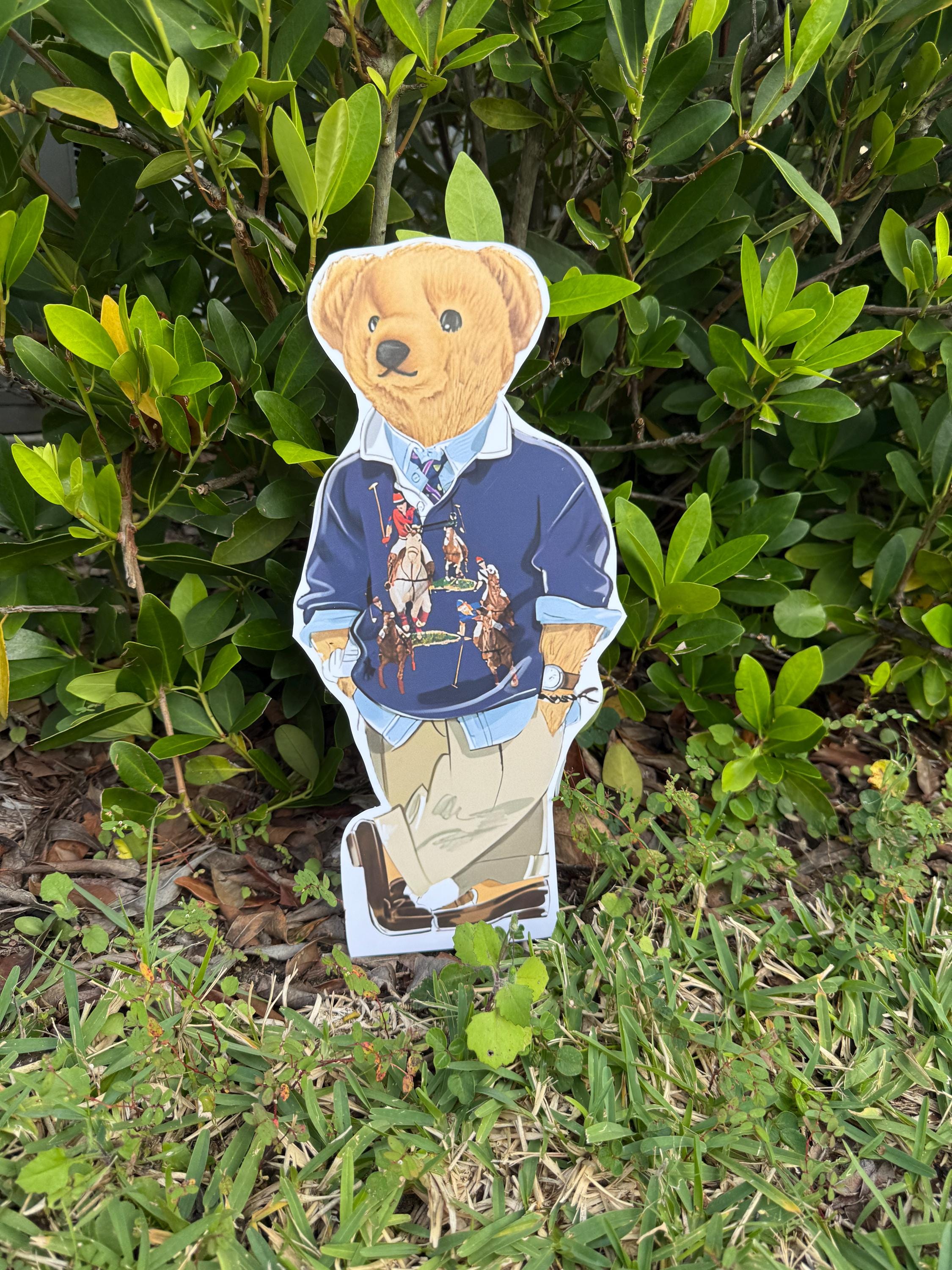 Vintage Bear Party Cutout Prop – Foam Board Decoration – Vintage Bear ...