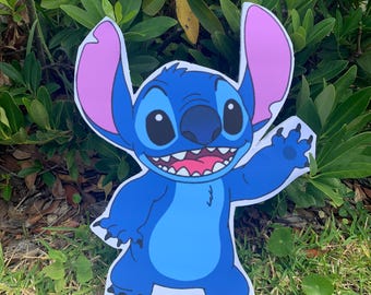 Stitch Foam Board Cutout – Kids Birthday Party Decoration