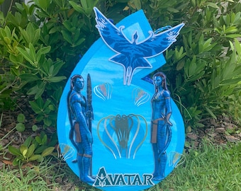 Avatar Piñata — Handmade | Avatar Birthday | Custom Piñata for Kids Party, Avatar pinata, Avatar party