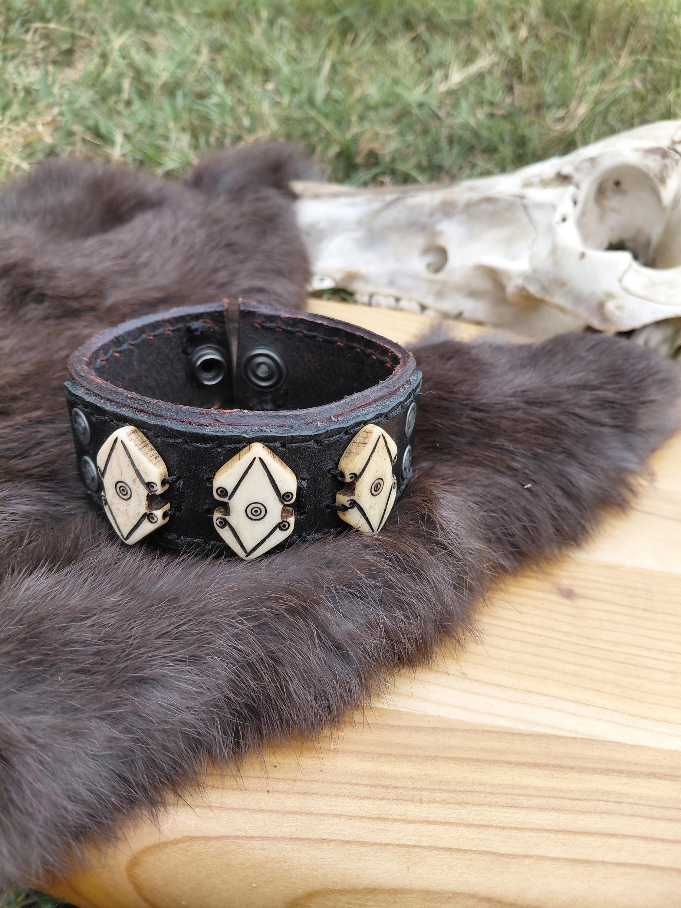 UNIQAL | Bracciale in pelle da uomo Premium Style