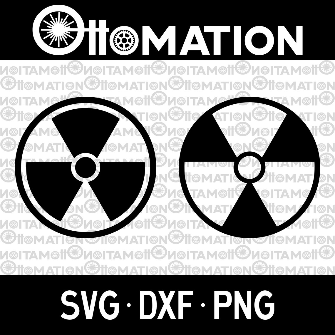 Radiation Symbols SVG/DXF/PNG Instant Digital Download for Etsy Hong Kong