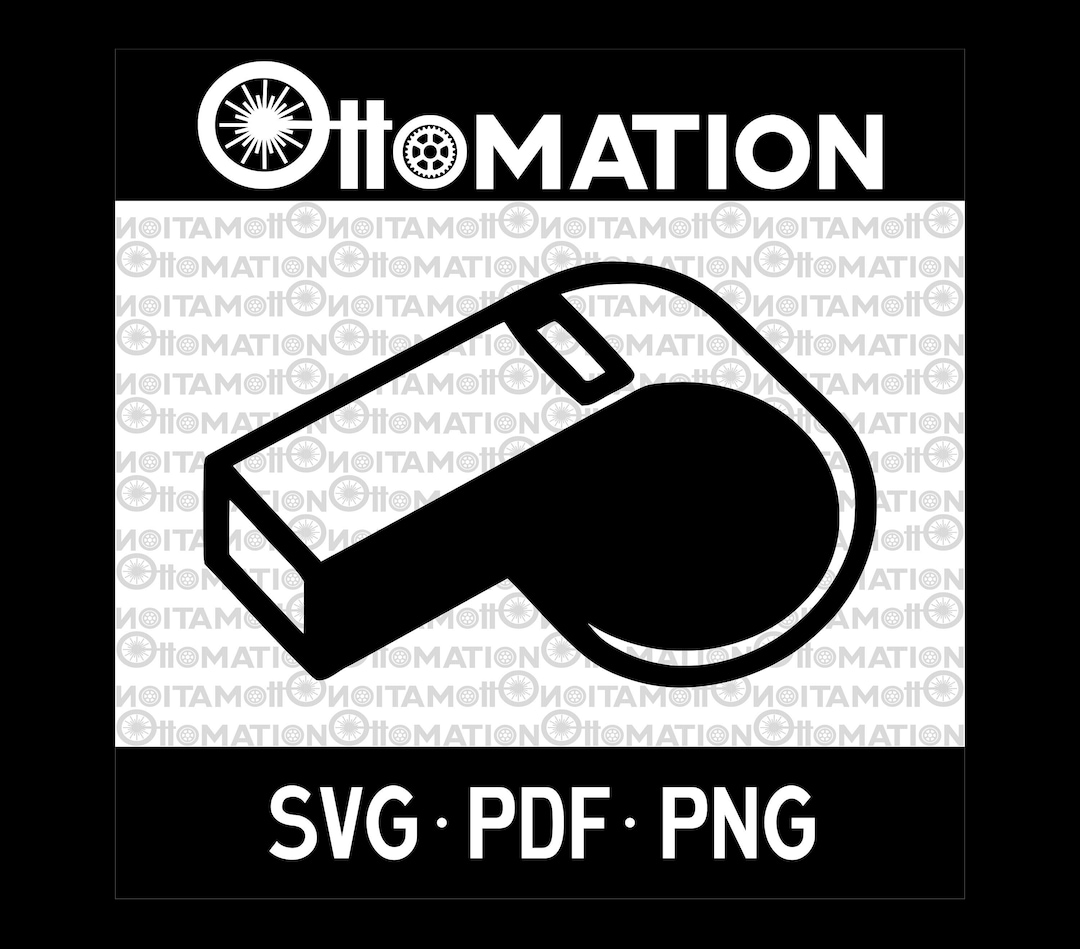 Coach's Whistle Svg/pdf/png/dxf, Instant Digital Download for