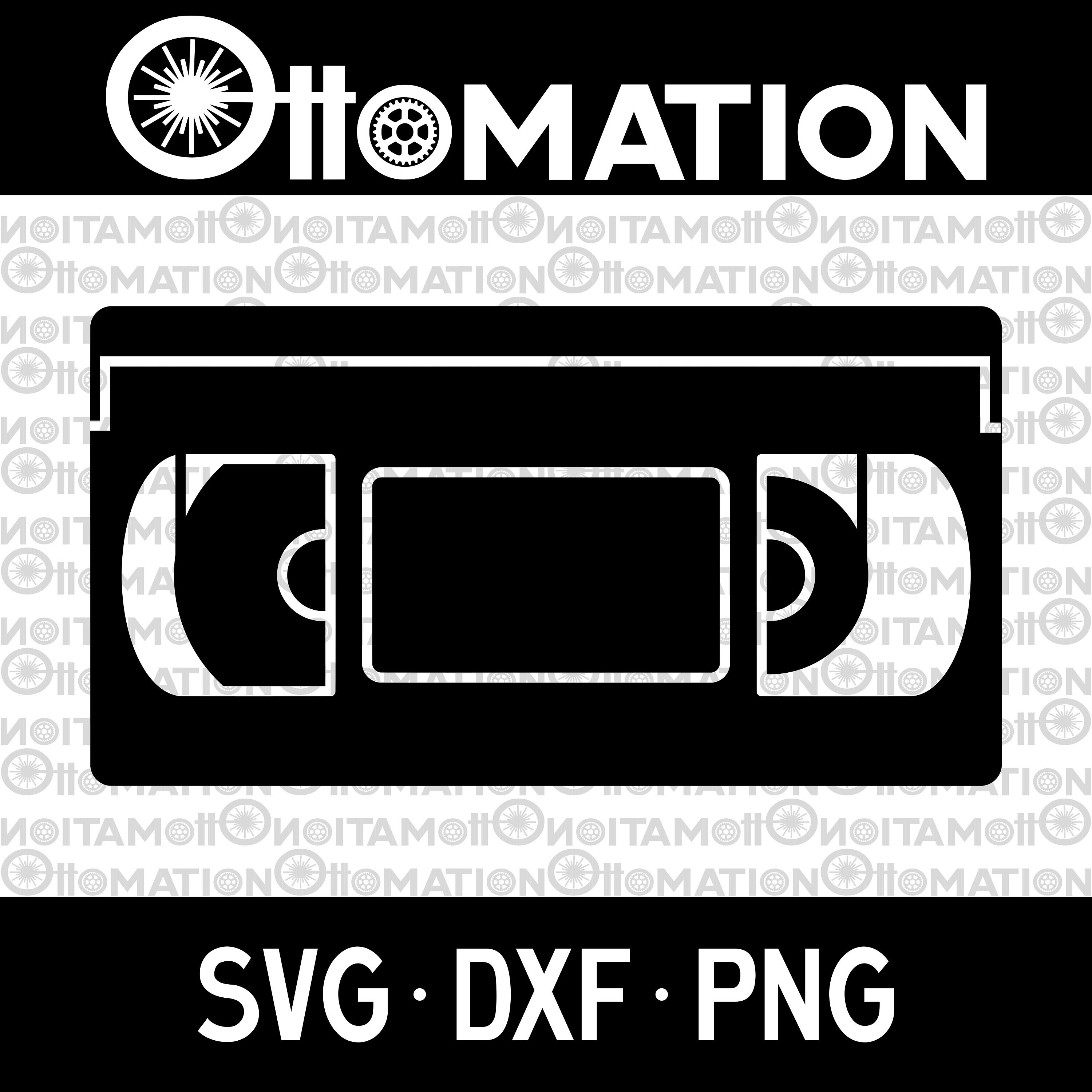 VHS Tape Vector Instant Digital Download for Silhouette & Etsy