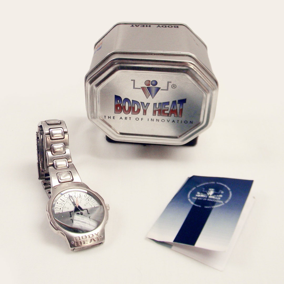 Body Heat Watch the Art of Innovation Vintage Mans Watch Classic Timepiece Etsy